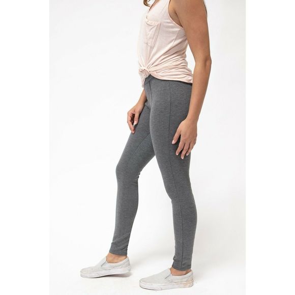 Evy’s Tree Ponte Pant Legging Heathered Charcoal XS - Picture 3 of 5